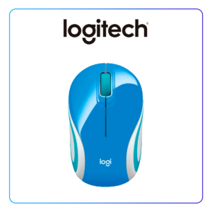 MOUSE LOGITECH M187 MINI WIRELESS REFRESH BLUE (910-005360)