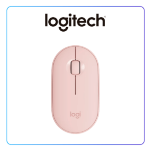 MOUSE LOGITECH PEBBLE M350 SILENT WIRELESS/BLUETOOTH ROSADO (910-005769)