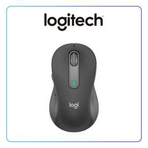 MOUSE LOGITECH SIGNATURE M650 SILENT LARGE LEFT WIRELESS/BLUETOOTH BLACK (910-006234)