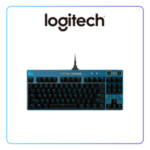 TECLADO LOGITECH PRO KEYBOARD LOL 2 GX BROWN TACTIL RGB (920- 010533)