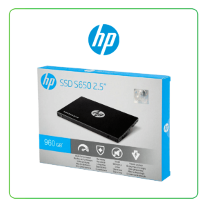 UNIDAD EN ESTADO SOLIDO HP SSD S650 2.5 960GB SATA III 6Gb/s. (345N0AA#ABB)