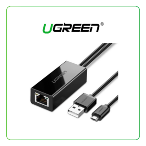 ADAPTADOR P/ TV STICK, USB - LAN UGREEN