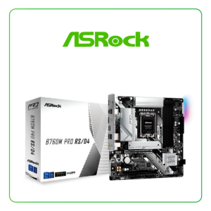 PLACA ASROCK B760M PRO RS/D4 | LGA1700 | DDR4X4 (MAX-128GB)