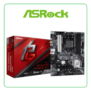 PLACA ASROCK B550 PHANTOM GAMING 4/AC AM4 / DDR4X4 HASTA 128GB ( MAX 4733+OC) / WIFI 2.4-5GHZ Y BT 4.2