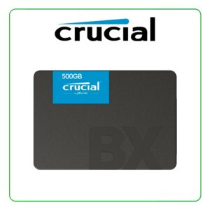 SSD CRUCIAL BX500 500GB, 3D NAND, SATA 2.5" 6GB/S - CT500BX500SSD1 (1801124)