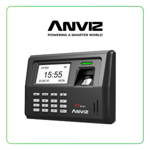 LECTOR BIOMETRICO CON PANTALLA ANVIZ EP300 | USB | NEGRO