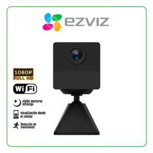 CÁMARA EZVIZ BC2 CON BATERÍA RECARGABLE / WIFI / 2MP / FHD / VISIÓN INFRAROJA / DETECCIÓN DE MOVIMIENTO / BASE MAGNÉTICA (1900201)