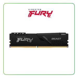 MEMORIA KINGSTON FURY BEAST, 16GB, DDR4, 3200 MHZ, PC4-25600, CL16, 1.35V - KF432C16BB/16 (1801123)