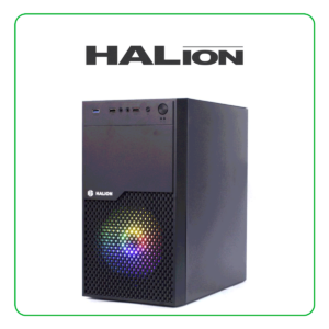 CASE GAMER HALION DELTA 110 600W 1X12CM RGB NEGRO