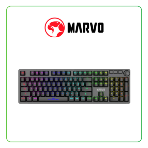 TECLADO MECANICO MARVO GAMING KG954 EN / SWITCH RED / CABLE USB TIPO-C