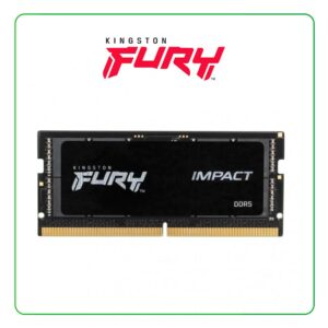 MEMORIA RAM KINGSTON FURY IMPACT 16GB DDR5, 5600MHZ, NON-ECC, CL40, SODIMM, DIFUSOR TÉRMICO - KF556S40IB-16 (1800123)