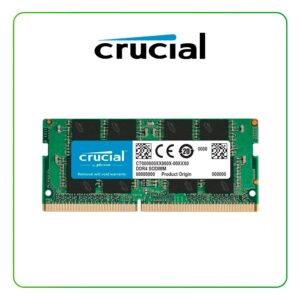 MEMORIA CRUCIAL SODIMM DDR4 16GB PARA LAPTOP, FRECUENCIA 2666MHZ - CT16G4SFRA266 (1801123)