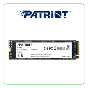 DISCO SOLIDO PATRIOT P300 1TB M.2 2280 PCle GEN 3 X4 SSD