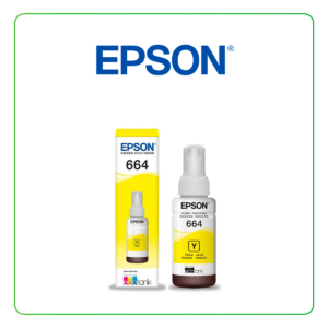 BOTELLA DE TINTA EPSON 664 - T664420 YELLOW 70 ML
