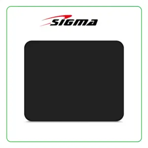 PAD MOUSE SIGMA SIG X2B SOLID BLACK 2 BORDE COCIDO