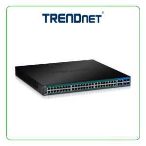 SWITCH TRENDNET TPE-5048WS WEB SMART POE+ GIGABIT DE 52 PUERTOS (211211)