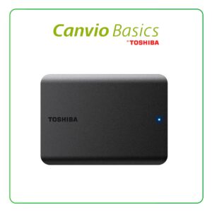 DISCO DURO EXTERNO 1TB TOSHIBA CANVIO BASIC BLACK HDD - USB 3.0 - COMPATIBLE USB 2.0 - HDTB510XK3AA (1801127)