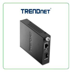 CONVERTIDOR DE MEDIOS DE FIBRA TRENDNET TFC-1000MGA DE 1000BASE-T A SFP (211212)
