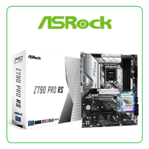 PLACA ASROCK Z790 PRO RS LGA1700 SUPPORTS 12VA-13VA / DDR5X4 HASTA 192GB (MAX 6800+OC) / RGB - SUPPORTS M.2 WIFI