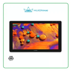 Huion Kamvas 22 Plus Tableta Pantalla Gráfica Profesional, 22" FHD (1920 X 1080), 145% sRGB, 16,7 M. Color, 8K+ Presión, Lápiz PW517, USB-C (610112518)