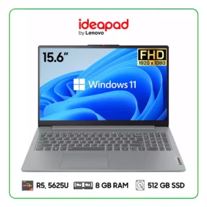 LAPTOP LENOVO IDEAPAD SLIM 3 15ABR8 AMD RYZEN 5, 5625U / 8GB RAM / 512GB SSD / 15.6" FHD (1920 X 1080) / WINDWOS 11