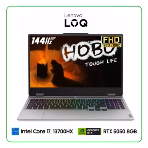 LAPTOP LENOVO LEGION 15IRX10 83JE00Q8LM INTEL CORE I7, 13700HX / 16GB RAM / 512GB SSD / 15.3" FHD (1920 X 1080) 144HZ / NVIDIA RTX 5050 8GB / FREEDOS (20122526)