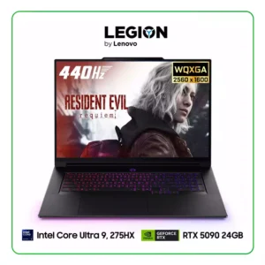 LAPTOP LENOVO LEGION 9 18IAX10 83EY000PLM INTEL CORE ULTRA 9, 275HX / 64GB RAM / 2TB SSD / 18" WQUXGA (3840 X 2400) 440HZ / NVIDIA RTX 5090 24GB / FREEDOS (20122523)