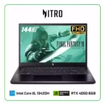 LAPTOP ACER NITRO V 15 ANV15-51-54W8 INTEL CORE I5 13420H / 8GB RAM / 512GB SSD / 15.6” FHD (1920x1080) 144HZ / NVIDIA RTX 4050 6GB / WINDOWS 11 HOME