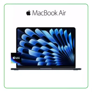 APPLE MACBOOK AIR 13 CHIP M4 / 16GB RAM / 512GB SSD / 13.6″ (2560 X 1664) / MACOS / MIDNIGHT - MW133LL/A