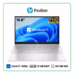 LAPTOP HP PAVILION 15-EG2506LA INTEL CORE i7 1255U / 12GB RAM / 512GB SSD / 15.6″ FHD (1920X1080) / INTEL IRIS XE GRAPHICS / WINDOWS 11 HOME
