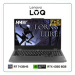 LAPTOP LENOVO LOQ 15 15ARP9 83JC007KUS AMD RYZEN 7 7435HS / 16GB RAM / 512GB SSD / 15.6” FHD (1920x1080) 144HZ, IPS / NVIDIA RTX 4050 6GB / WINDOWS 11