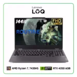 LAPTOP LENOVO LOQ 15 15ARP9 83JC00M8LM AMD RYZEN 7 7435HS / 16GB RAM / 512GB SSD / 15.6” FHD (1920x1080) 144HZ, IPS / NVIDIA RTX 4050 6GB / WINDOWS 11 HOME