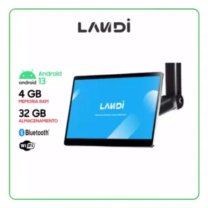 Pantalla de cocina Landi C20 DS / Quad-core CPU, 2.0GHz / Android 13 / 4GB RAM / 32GB ALMAC. / Pantalla 15.6" FHD / WiFi (2.4G/5G)/ Bluetooth 5.0 BLE / Parlante / MICRO SD Card / IP55 / NFC (90072610)